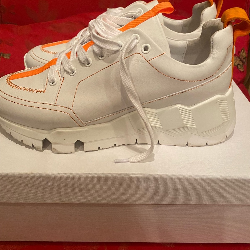 Pierre Hardy Street Life Lace Up Sneakers for Women